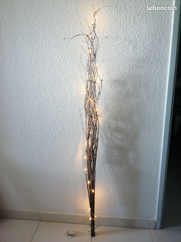 Déco branches/Fagot avec guirlande lumineuse (image 2)