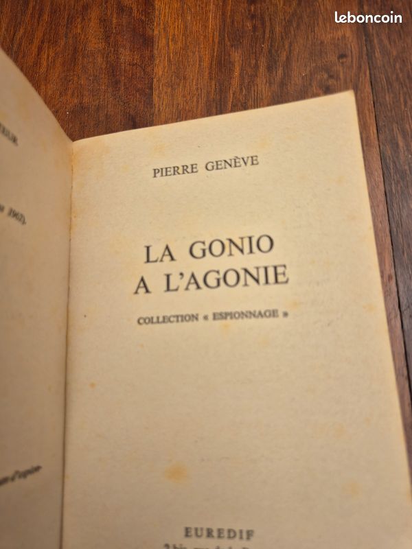 La gonio à l'agonie pierre genève (image 2)