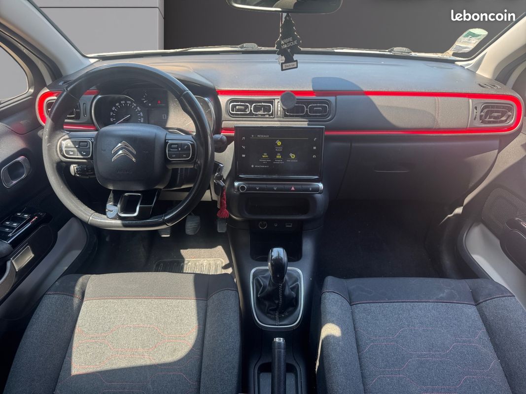 CITROEN C3 III 1.6 BLUE HDI 75 FEEL 75Ch Apple carplay Régulateur de vitesse Garantie 12 mois (image 2)