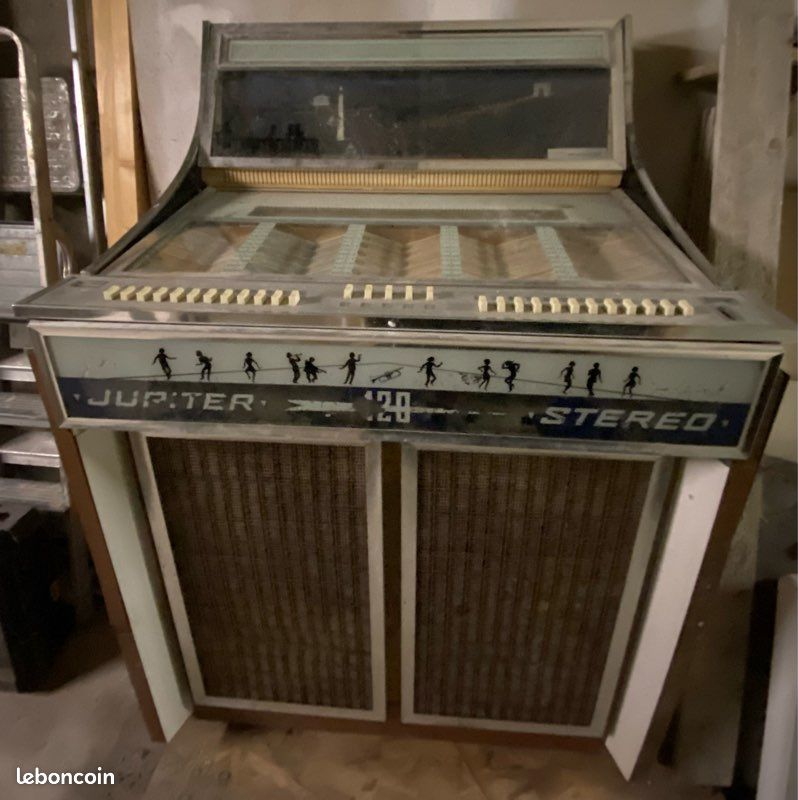 Juke-box Jupiter - Flipper Vintage Bally - Neuf (non Ouvert) - Pièce Collector Ou Décoration