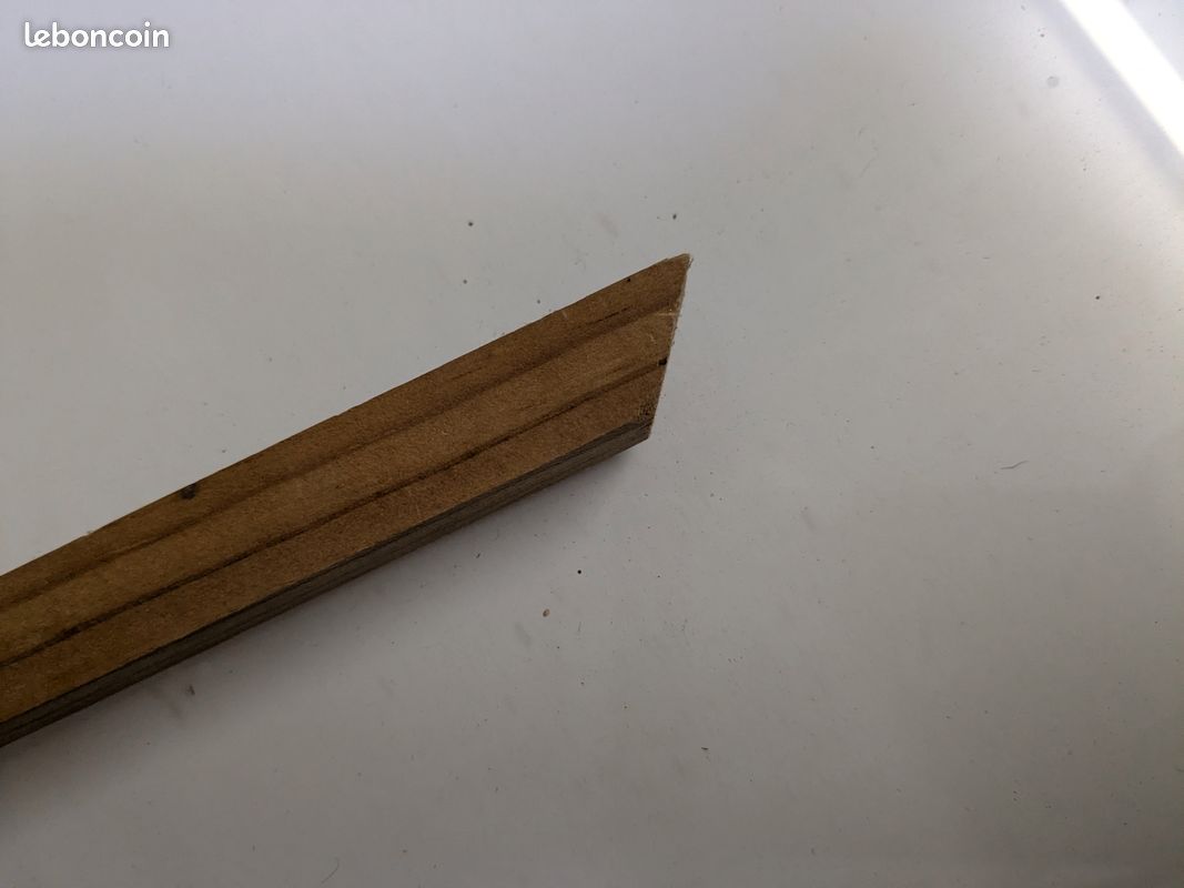 Tasseaux-supports en bois pour crémaillère d'étagère (image 4)