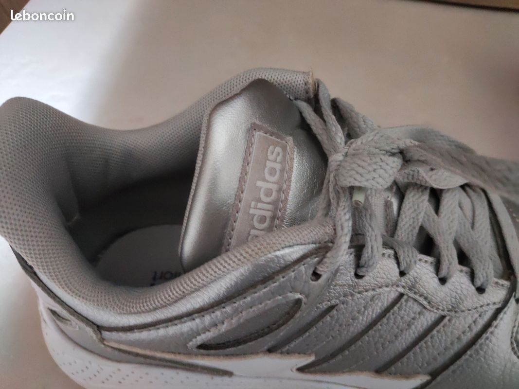 Chaussures Adidas grise taille 38 femme (image 2)