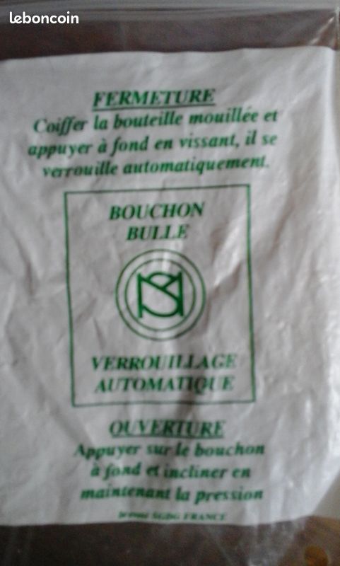 Bouchon pour champagne ou bulles (image 3)
