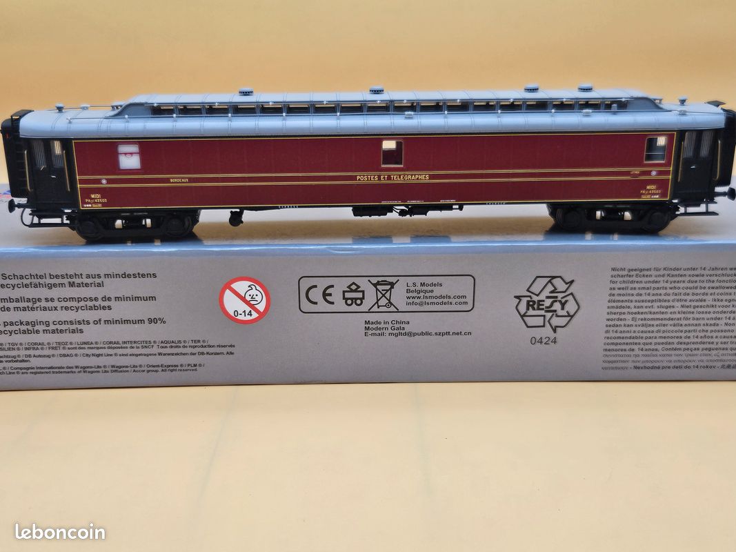 VOITURE POSTALE OCEM LA POSTE HO SNCF de chez REE MODELES ref VB-036 EUR 45,00 - PicClick FR