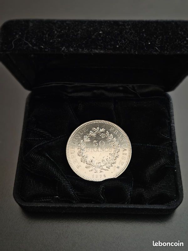 Pièce de collection - 50 francs Hercule argent (image 2)