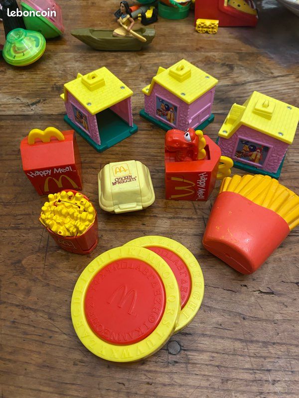 LOT JOUETS MC Do Happy Meal Mac Donald's Annees 80 90 EUR 5,00 - FR