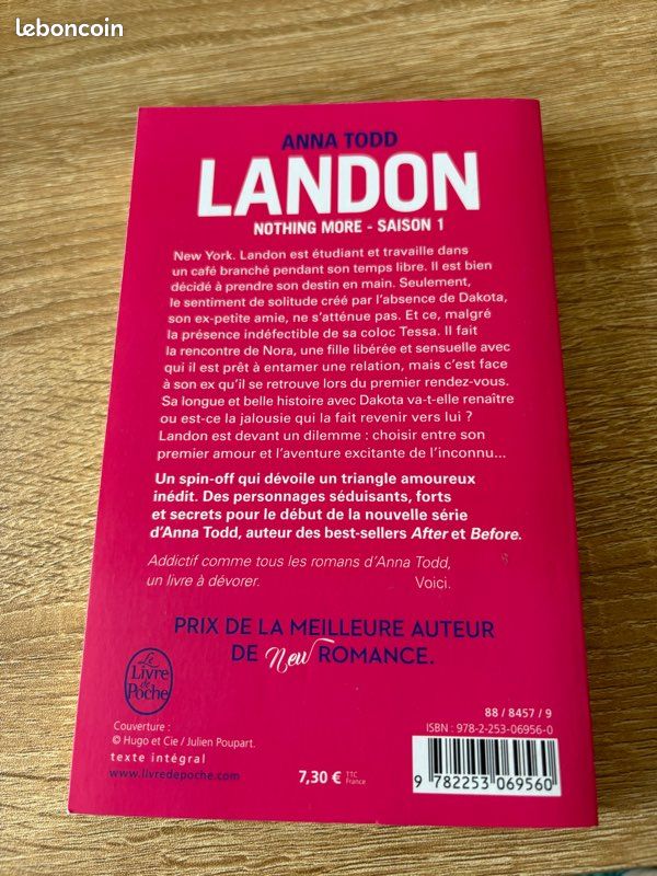 Landon, tome 1, Anna Todd (image 2)