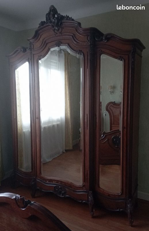 Chambre complète ancienne vintage (image 1)