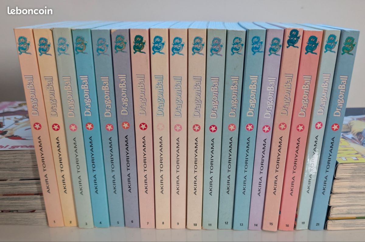 Dragon ball t1 à 16 + 19 et 21 édition pastel (image 3)