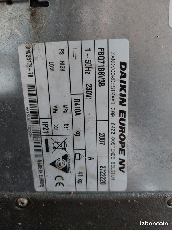 Climatisation gainable daikin (image 3)
