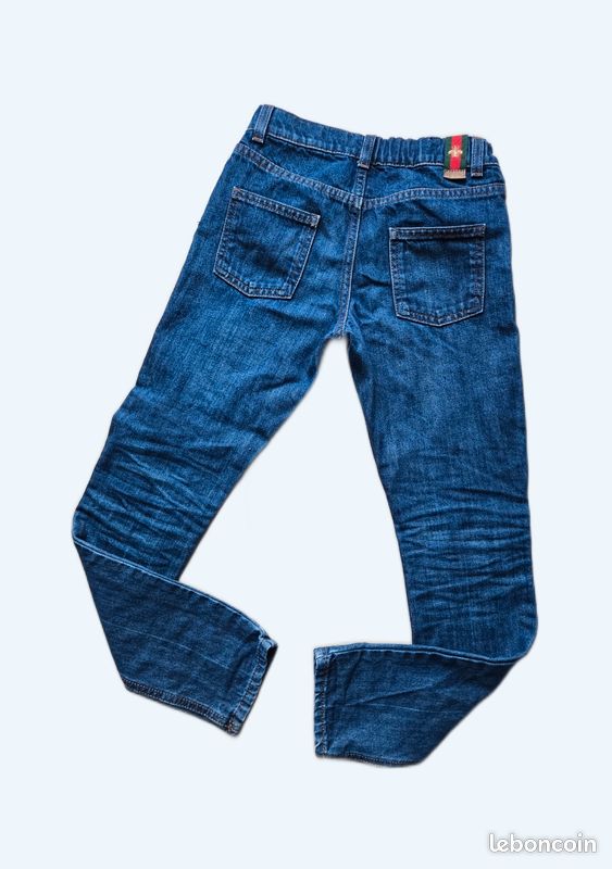 Pantalon jeans GUCCI 8 ans (image 2)