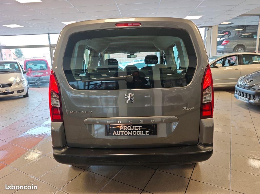 Peugeot partner tepee 1.6 e-hdi ph 2 clim cd année 05/2012 (image 7)