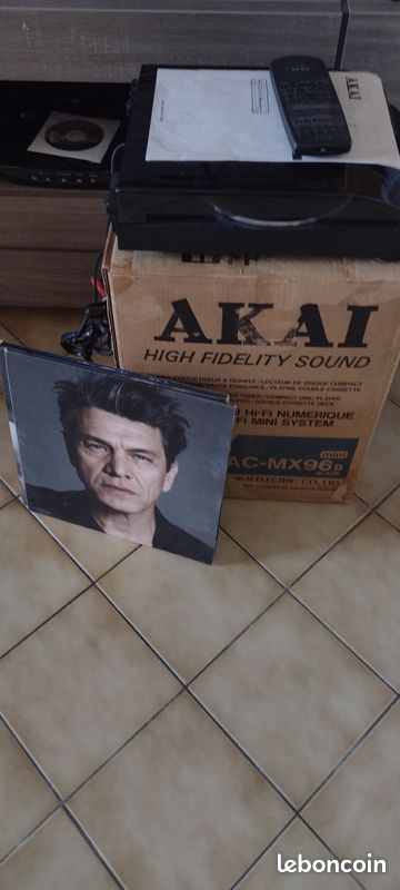 Rare - Ensemble Hi-Fi AKAI AC-MX96 + Platine Vinyle - NEUF EN CARTON D'ORIGINE (image 1)