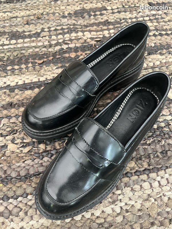 Loafer Zign Chaussures Shoe Zign Mocassin Burgundy Penny Suede