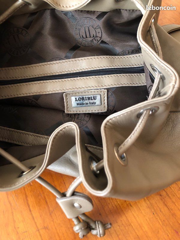 Sac à dos, marque de Luxe italienne : Loriblu (image 5)
