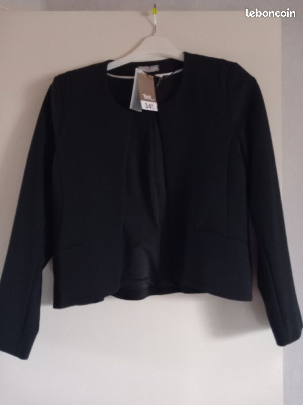 Veste noir (image 1)