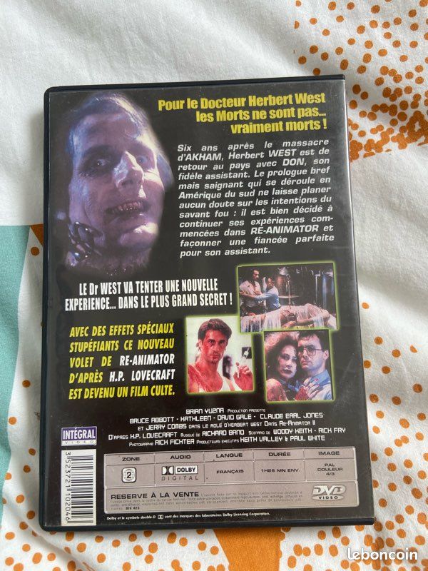 DVD Re-Animator 2 (H.P. Lovecraft's Bride of Re-Animator) - Horreur / Gore (image 2)