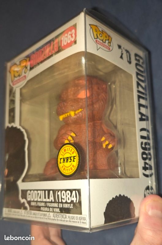 Funko POP MOVIES - GODZILLA (1984) Limited edition Chase # 1663 (image 5)