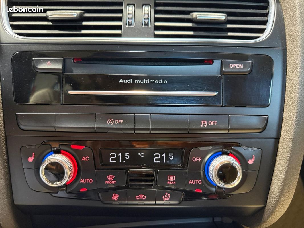 AUDI A5 FACELIFT CABRIOLET 2.0 TFSI 211 S LINE MULTITRONIC 211Ch CONFIGURATION RARE SONO B&O SIEGES CHAUFFANTS CLIM AUTO BI ZONE TELEPHONE AUDIO BT Garantie 12 mois (image 23)
