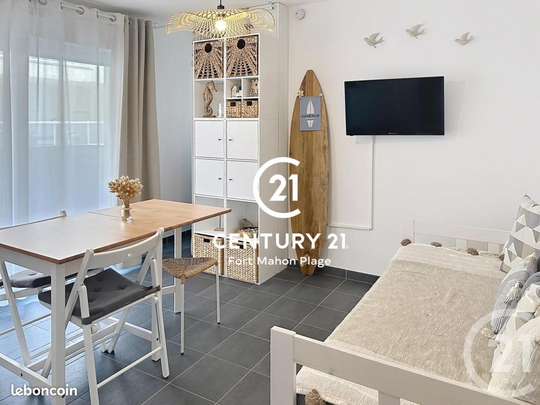 Appartement 1 pièce 25 m² · à Fort-Mahon-Plage · 25 m² · 129 000 €