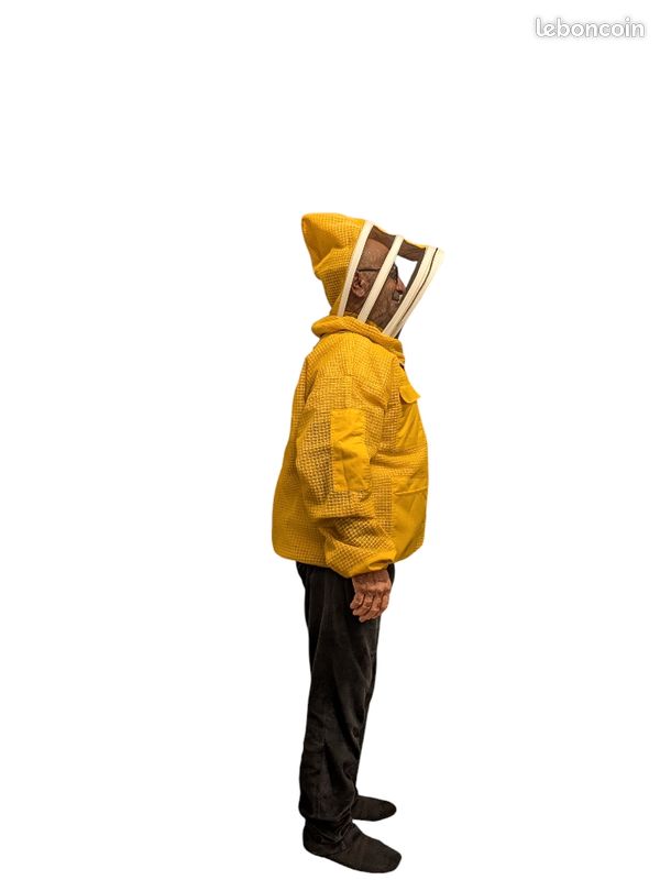 4Bee - Blousons d'apicultures ventilés jaunes (image 4)