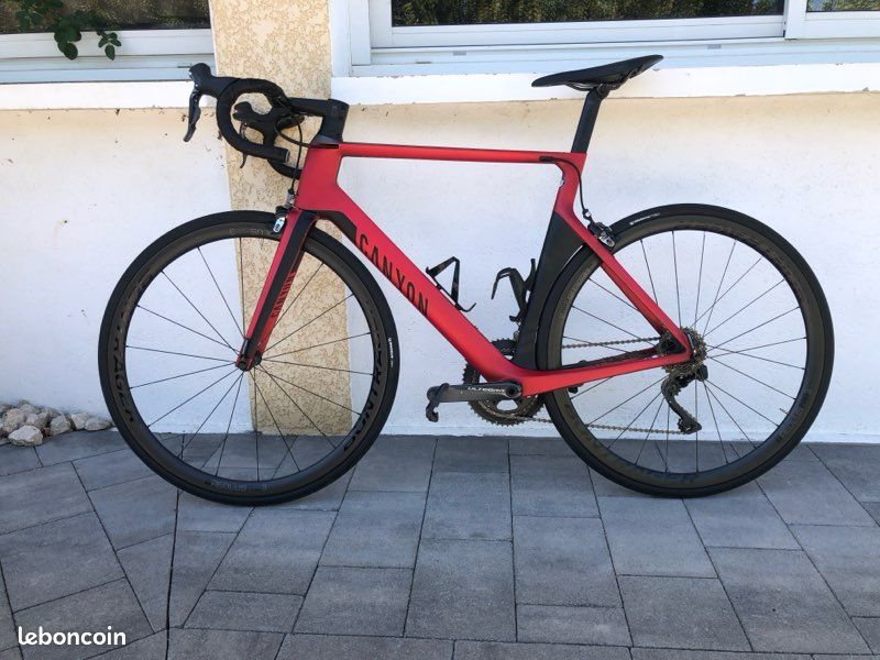 Canyon Aeroad CF SLX 2018 – Ultegra Di2 – roues carbone Bontrager (image 3)