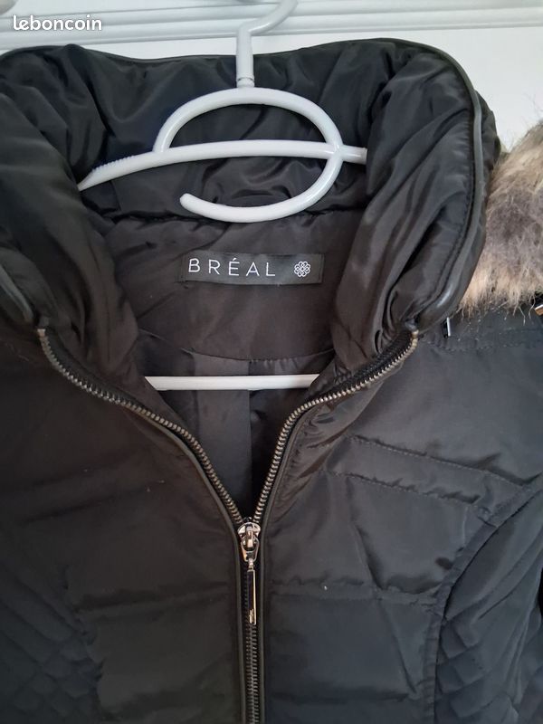 Manteau hiver noir (image 4)