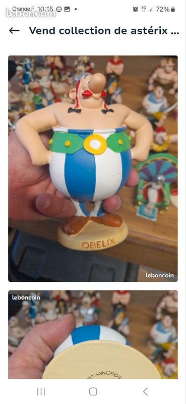 Asterix - Figurines en résine (25) + Dioramas Village Gaulois et Romain