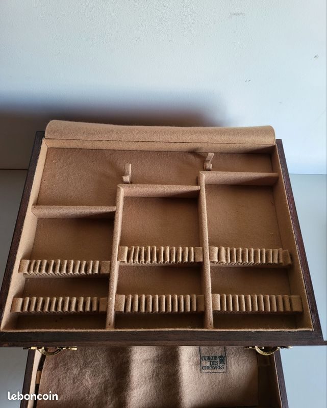 Coffret vide argentier pour ménagère couverts métal argenté (image 7)