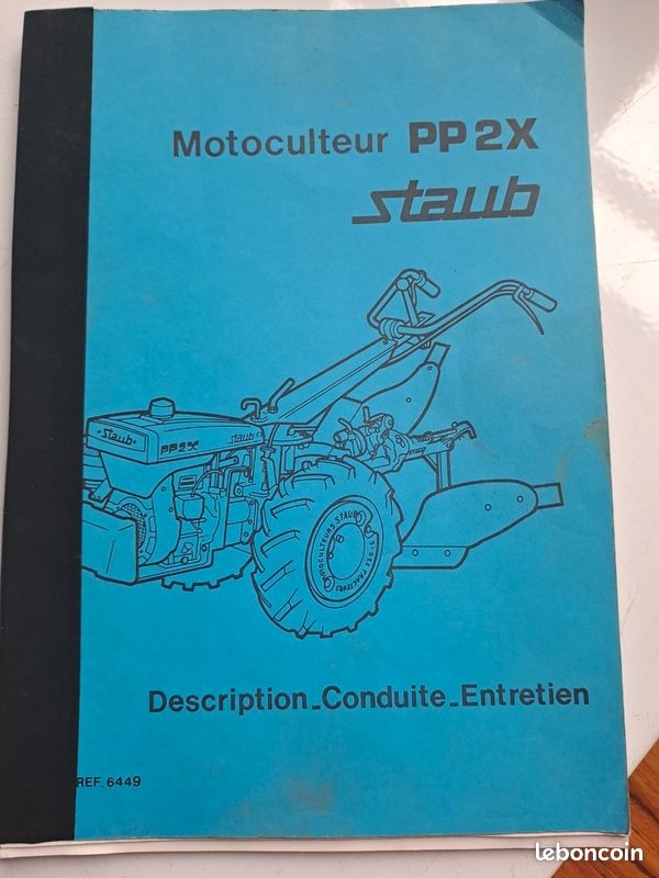 Motoculteur Staub pp2x (image 7)