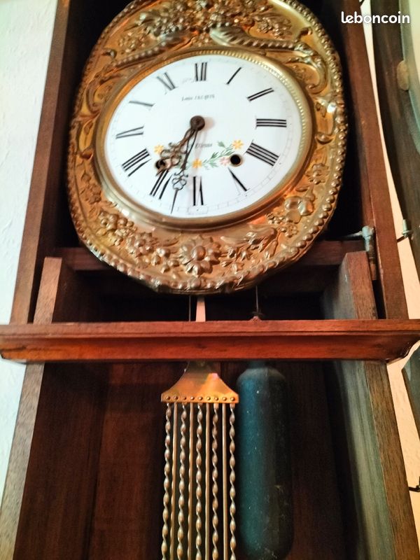 Pendule comtoise, mécanisme (image 4)