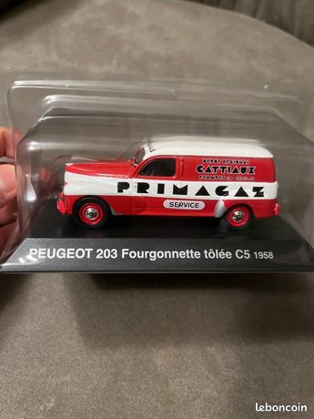 Modèle Norev 1:43 Peugeot 203 Fourgonnette Primagaz 1958 - Occasion Blister