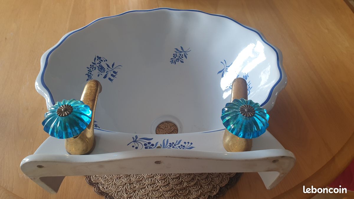 Petit vasque décoré main Maurice HERBEAU (image 3)