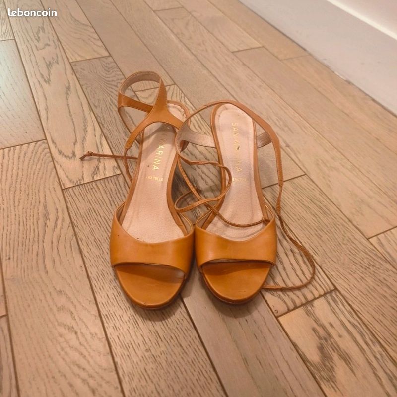 Chaussures San Marina Sandales Talon San Marina Sandales à Talons