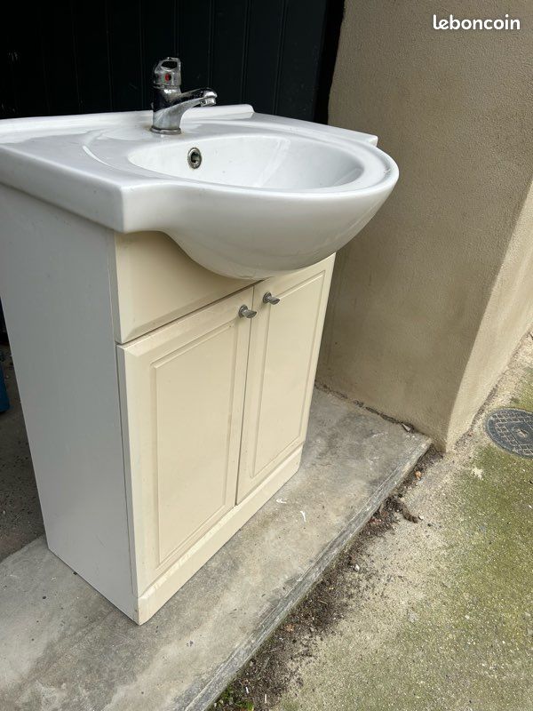 Meuble plus vasque de salle de bain (image 2)