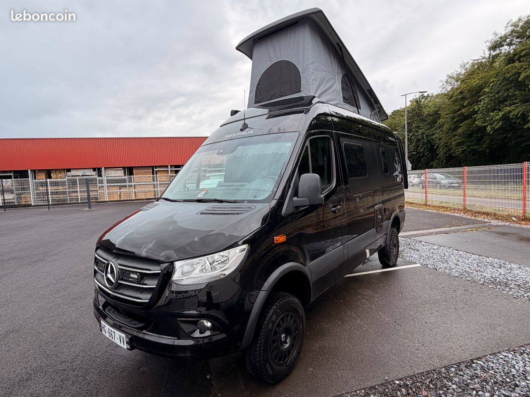 Fourgon Westfalia James Cook 600E 4X4 Mercedes 190 CH BVA9 Poids lourd Toit relevable (image 4)