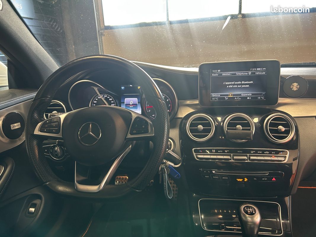Mercedes-benz classe c coupe 1.6 180 155 sport pack toit panoramique ouvrant (image 16)