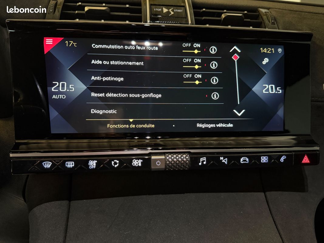 DS DS 7 CROSSBACK 2.0 BLUEHDI 180CH PERFORMANCE LINE BVA-ENTRETIEN COMPLET Ds (image 27)