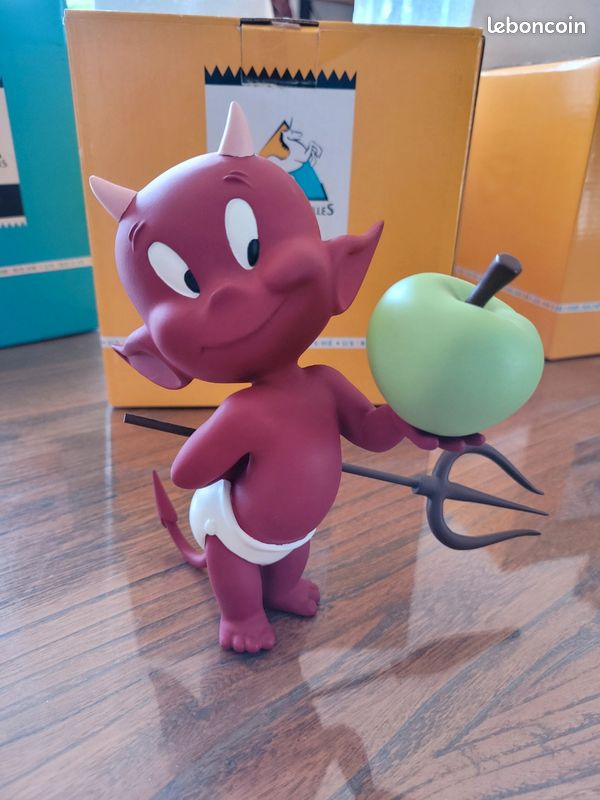 FIGURINE SERRE LIVRES - HOT STUFF et SORCIERE - DEMONS ET MERVEILLES EUR 109,00 - FR FIGURINE SERRE LIVRES - HOT STUFF et SORCIERE - DEMONS ET MERVEILLES EUR 109,00 - FR