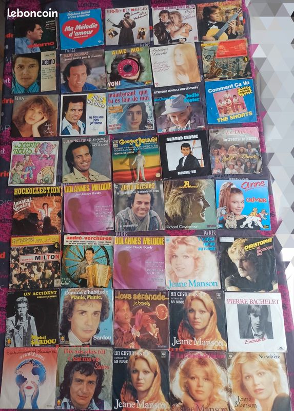 Lot de 280 disques vinyles 45T (image 7)