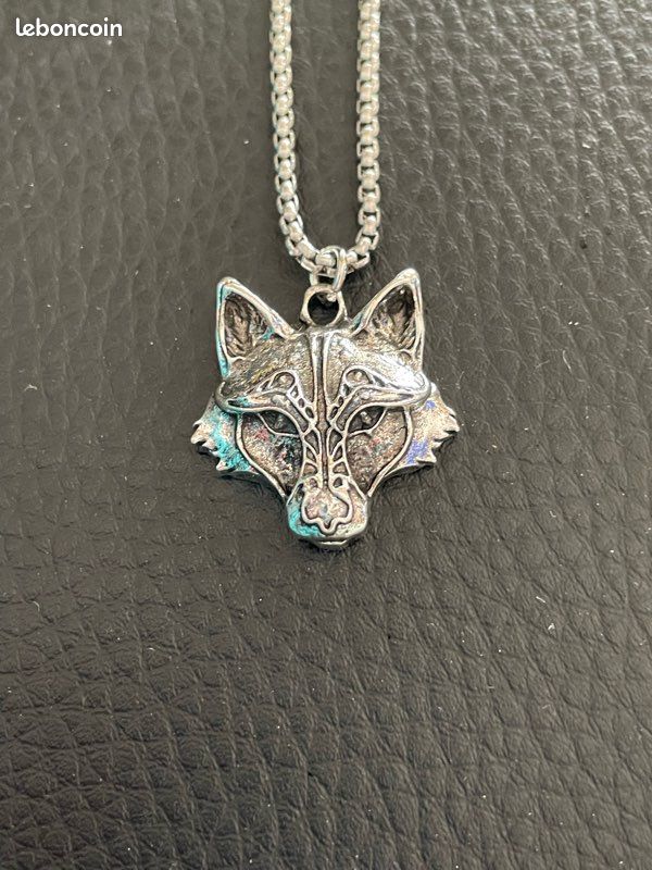Bijoux Pendentif TÃªte De Loup Argent Pendentif Tete De Loup