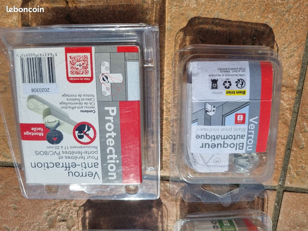 Verrou et entrebailleur fenetre (image 2)