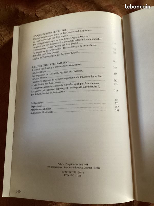 Livre croyances & rites en Rouergue musée du Rouergue (image 4)
