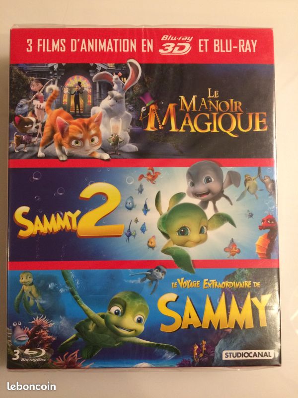 Coffret 3 Blu-Ray - Films d'animation (image 1)