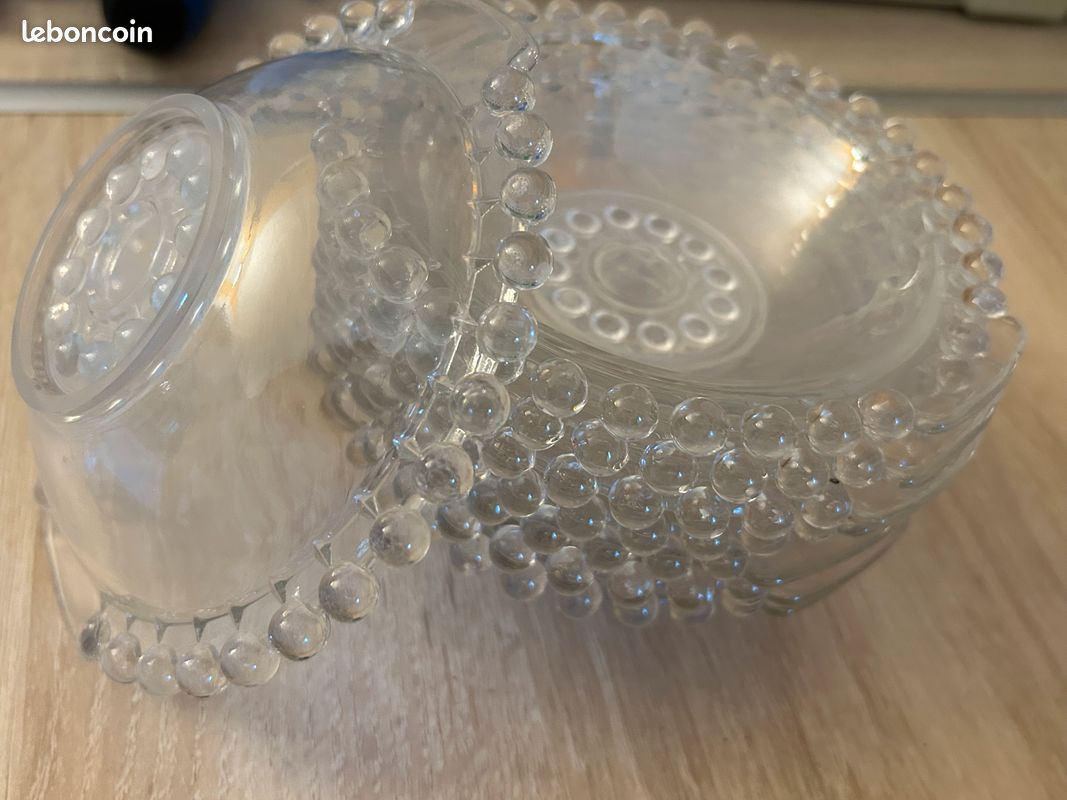 Assiettes à dessert verre originales (image 2)