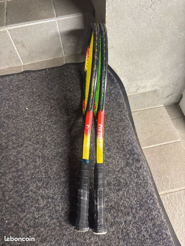 Raquette De Tennis Wilson Pro Staff 85 - Tête 85 Sq - Fabriquée En Belgique - Avec étui - Rare