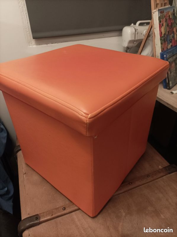 Cube de rangement vintage (image 1)