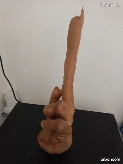Sculpture sur bois décorative (image 3)