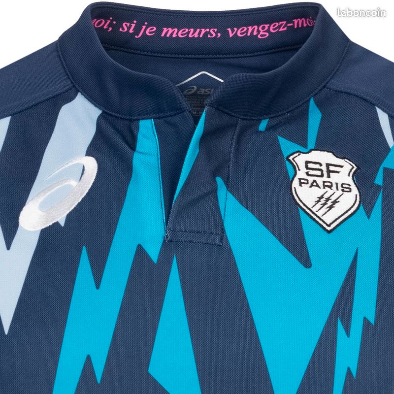 Maillot de Rugby Stade Français ASICS Hommes Sport Plein air