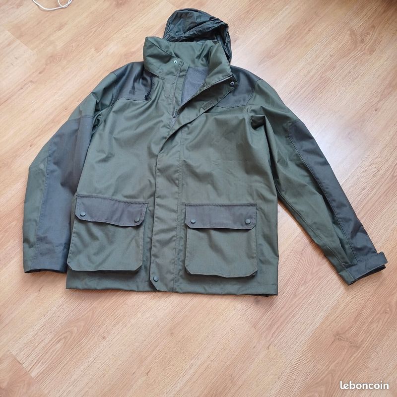 Veste chasse solognac impermeable 2XL PINTBALL AIRSOFT Sport